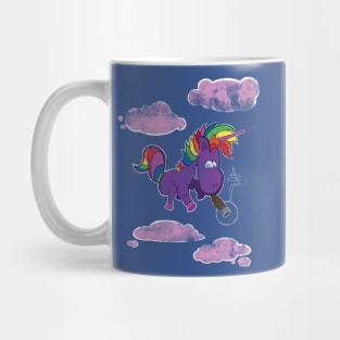 Lil' Smokey the Raindbow Unicorn (Textured) Mug